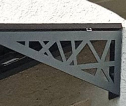 Auvent solaire portrait