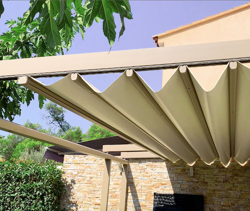 Pergola toile rétractable Zenith 8