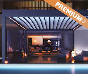 Pergola-toile-retractable-etanche-EQUINOXE-autoportee-1