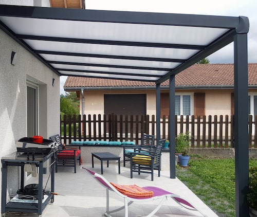 Pergola toit polycarbonate ORION 3
