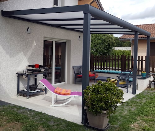 Pergola toit polycarbonate ORION 4