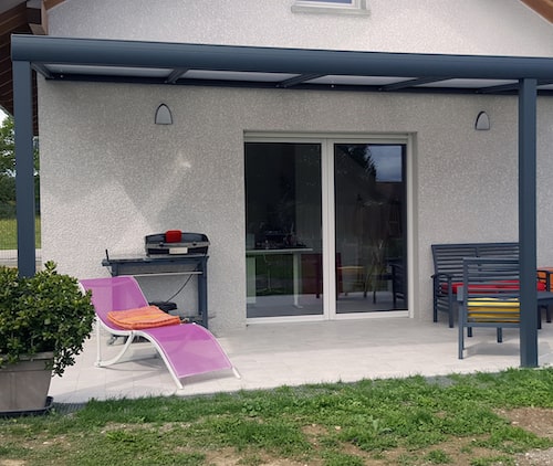 Pergola toit polycarbonate ORION 6