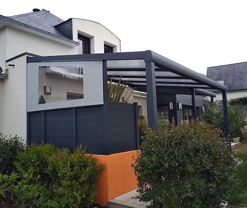 Pergola toit polycarbonate ORION 7