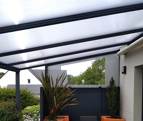 Pergola toit polycarbonate ORION 8