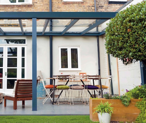 Pergola toit verre VISION 1