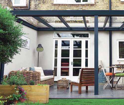 Pergola toit verre VISION 2