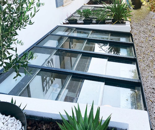 Pergola toit verre VISION 5