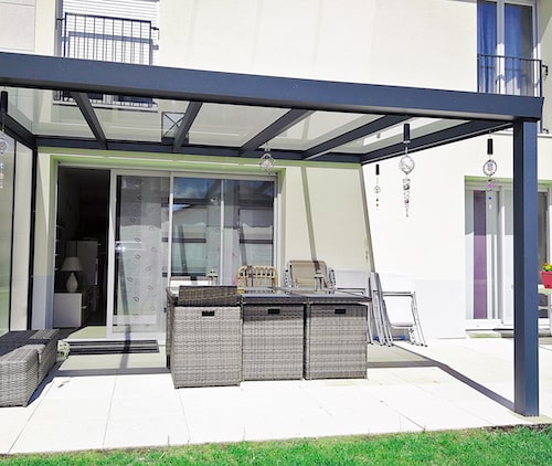 Pergola toit verre VISION 8