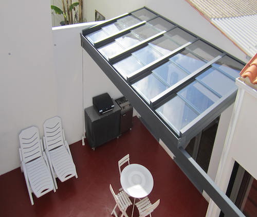 Pergola toit verre VISION 11